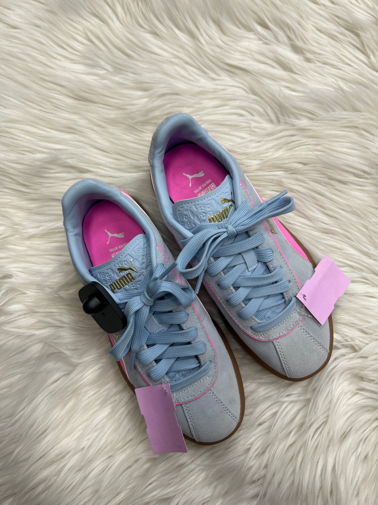 Shoes Sneakers By Puma In Blue & Pink, Size:7.5