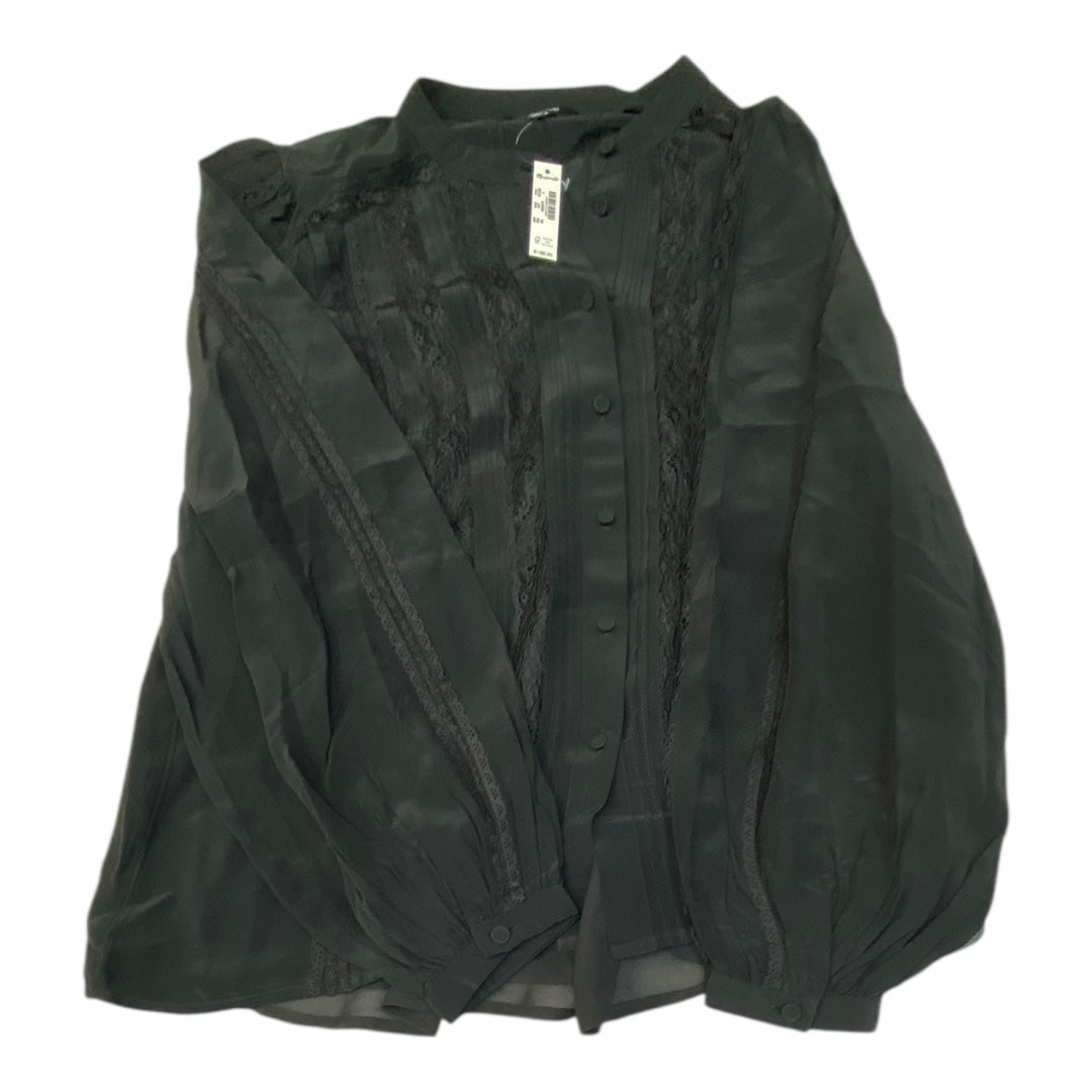 Blouse Ls By Madewell In Black, Size:S