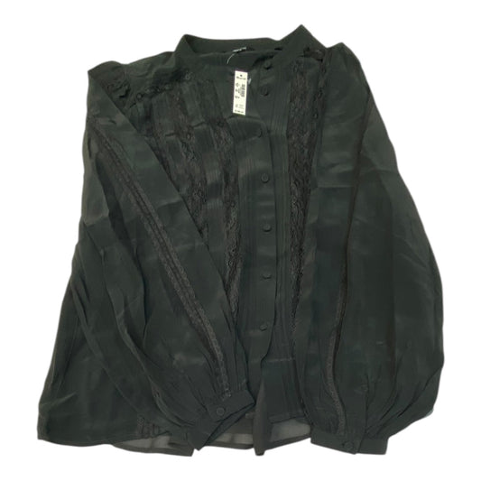 Blouse Ls By Madewell In Black, Size:S