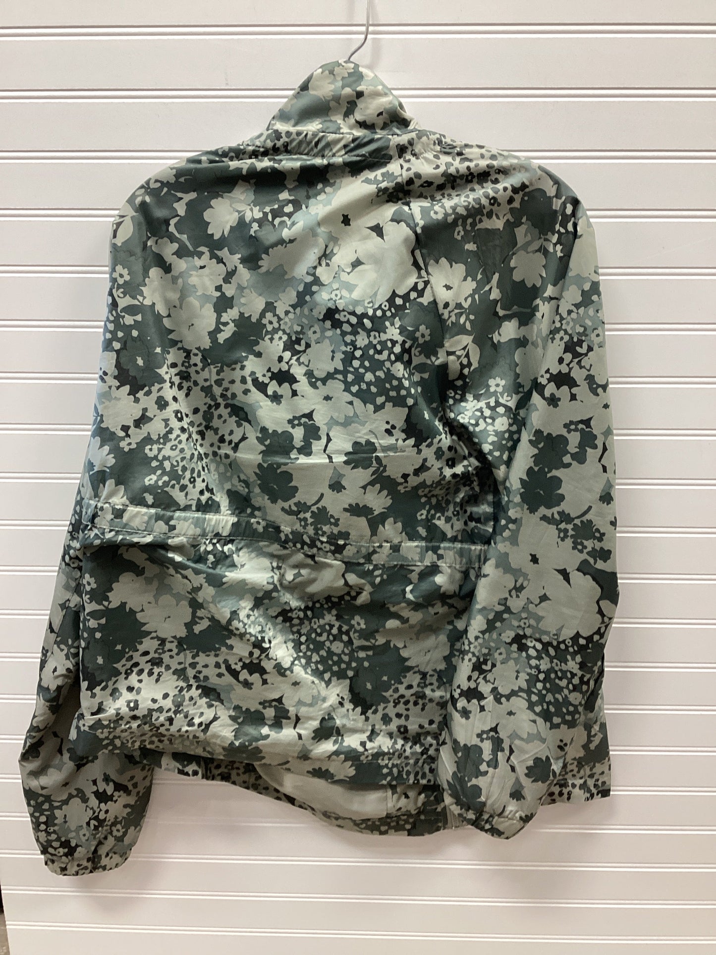 Athletic Jacket By Maurices In Green, Size:L