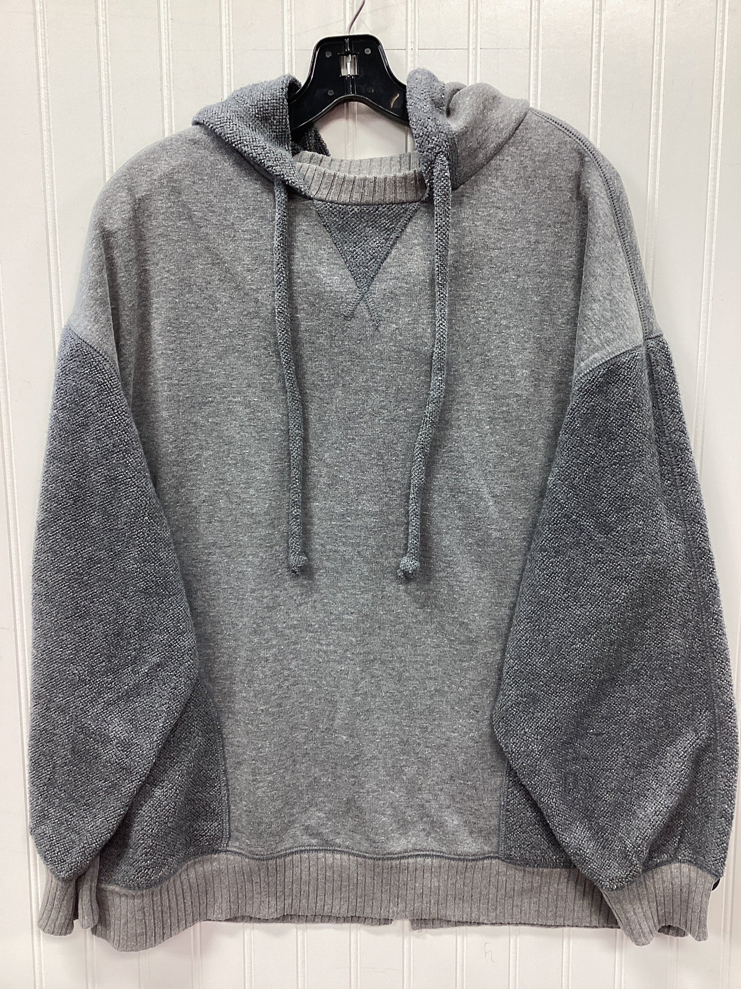 Sweatshirt Hoodie By Aerie In Grey, Size:M