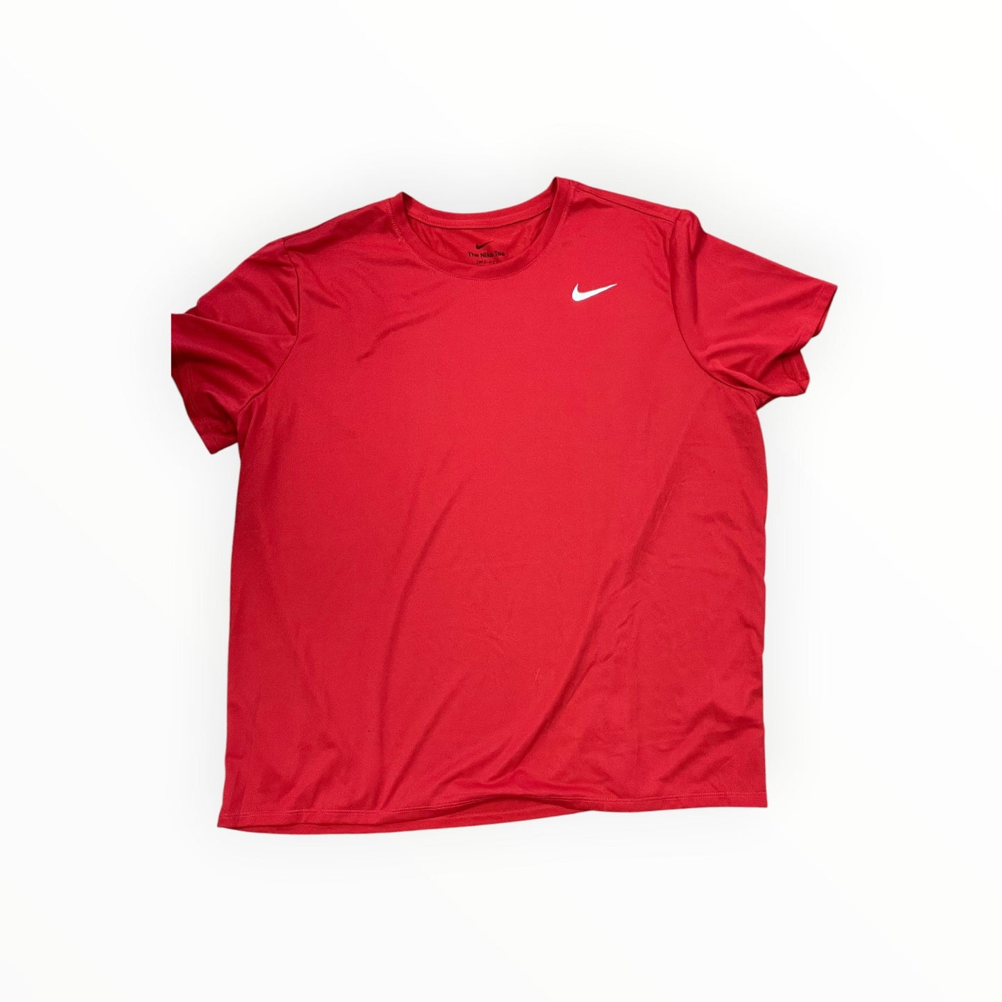 Athletic Top Ss By Nike In Red, Size:1X