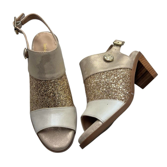 Shoes Heels Block By Lindsay Phillips In Tan, Size: 6.5