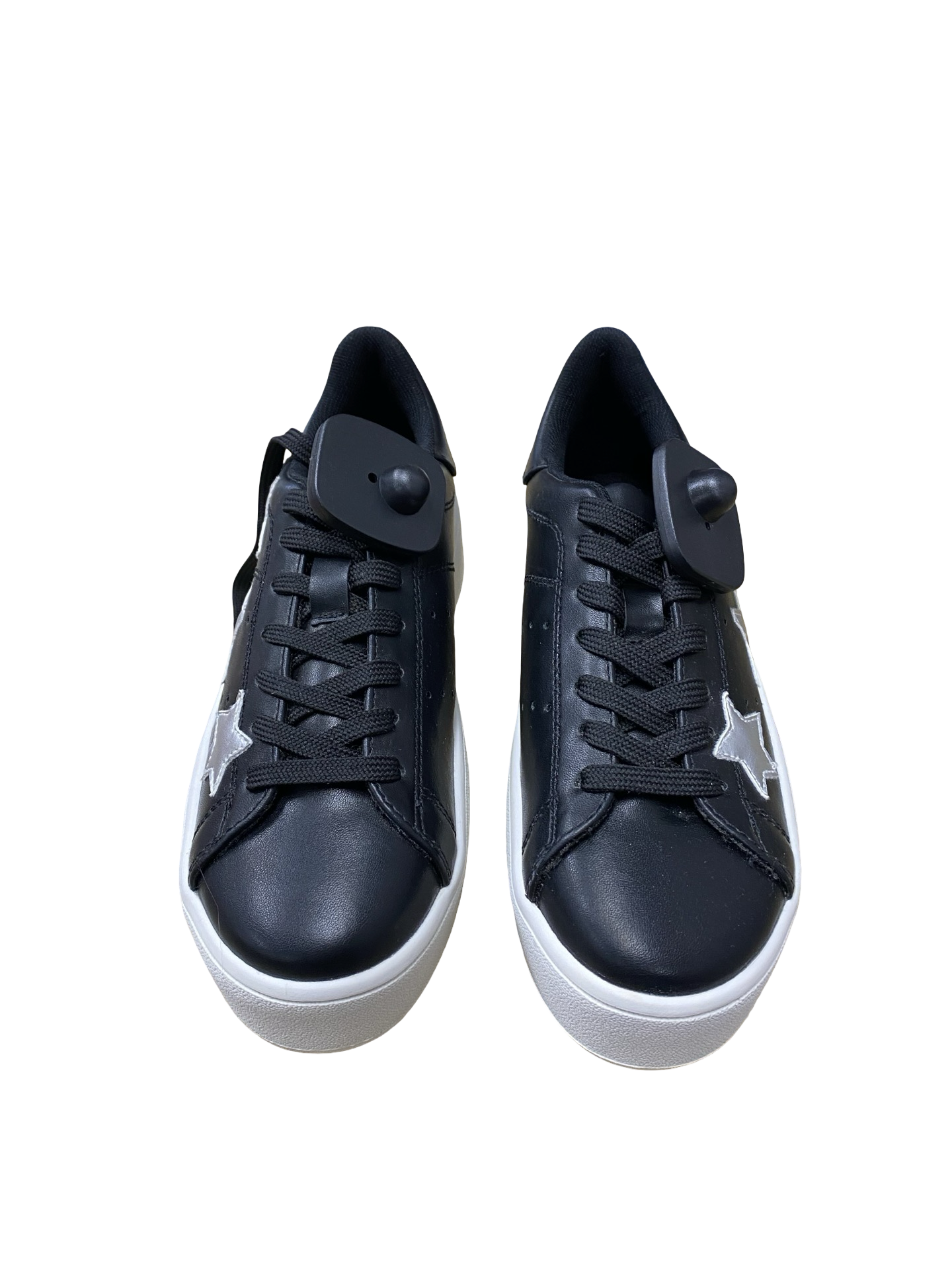 Shoes Sneakers By J. Adams In Black & Grey, Size:6.5