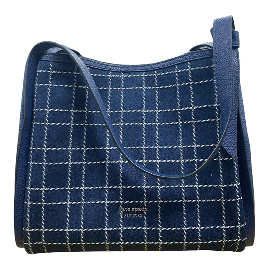 Handbag Designer By Kate Spade In Navy, Size:Large