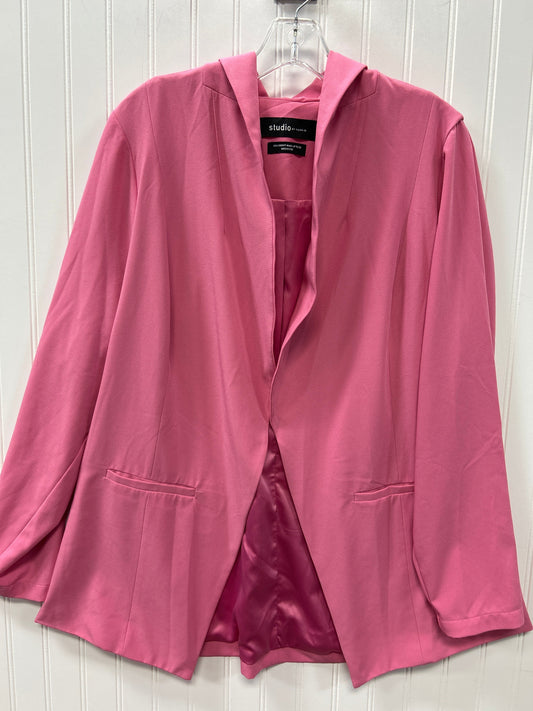 Blazer By Torrid In Pink, Size:1X