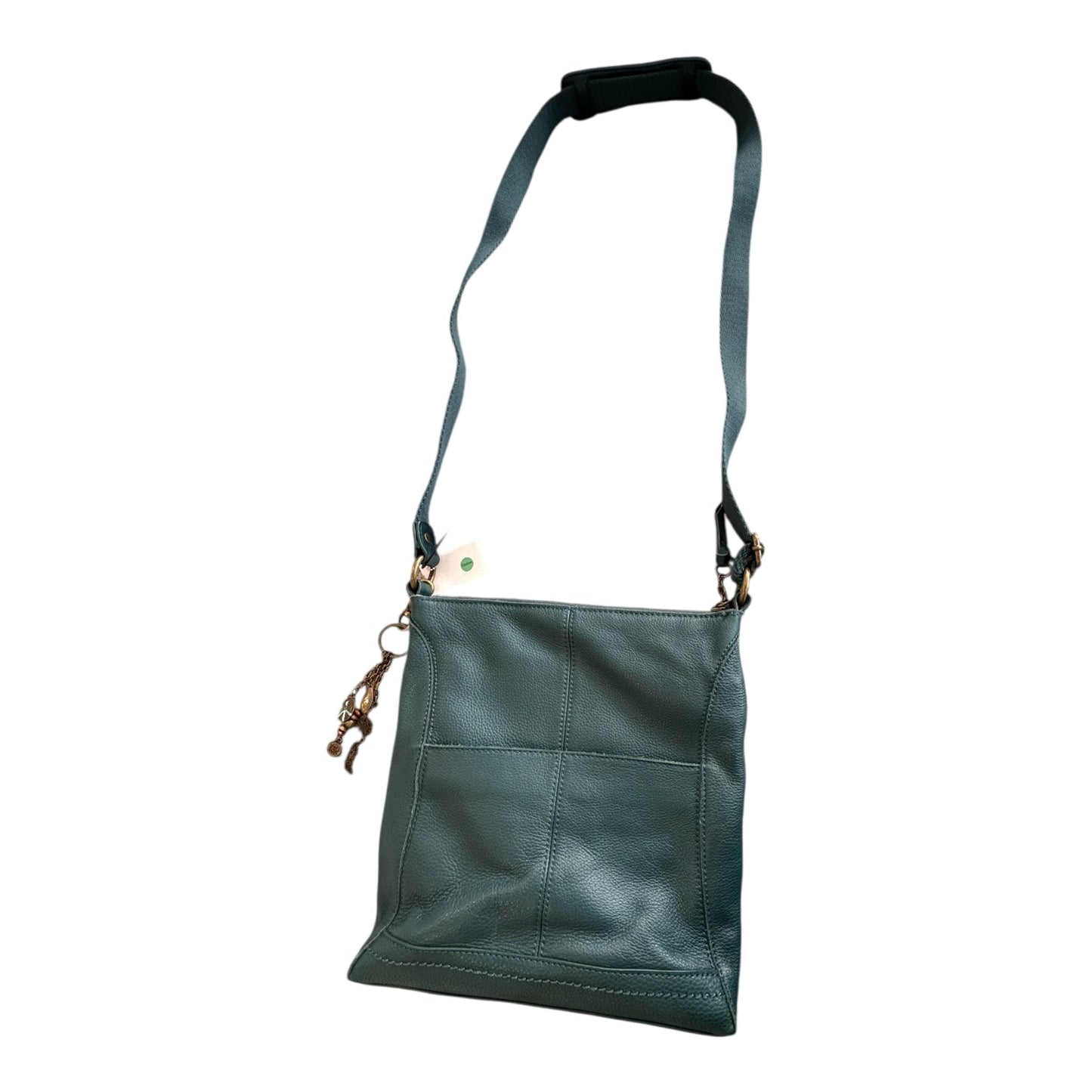 Handbag Leather By The Sak In Green, Size:Medium
