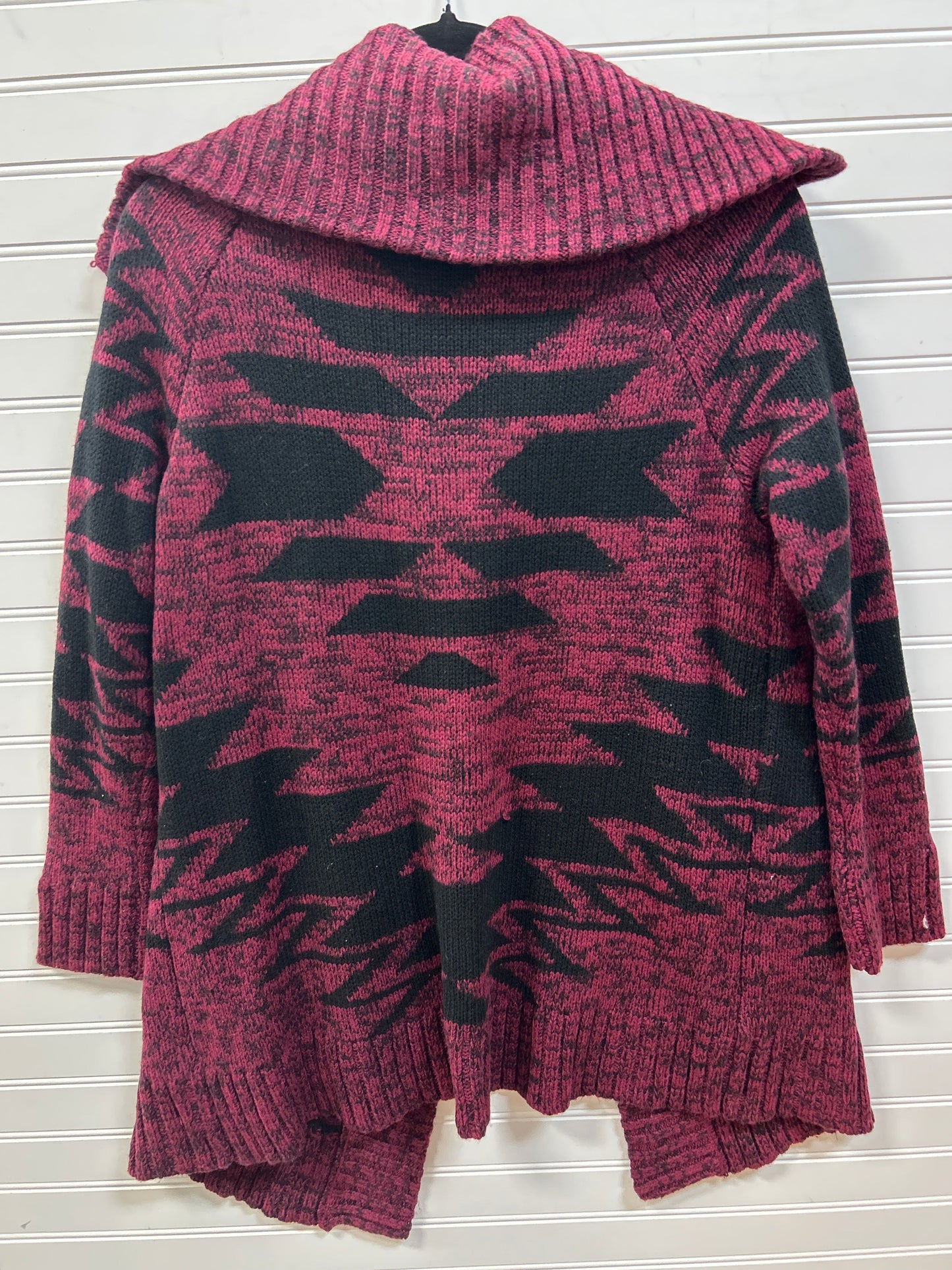 Sweater Cardigan By Express In Purple, Size:S