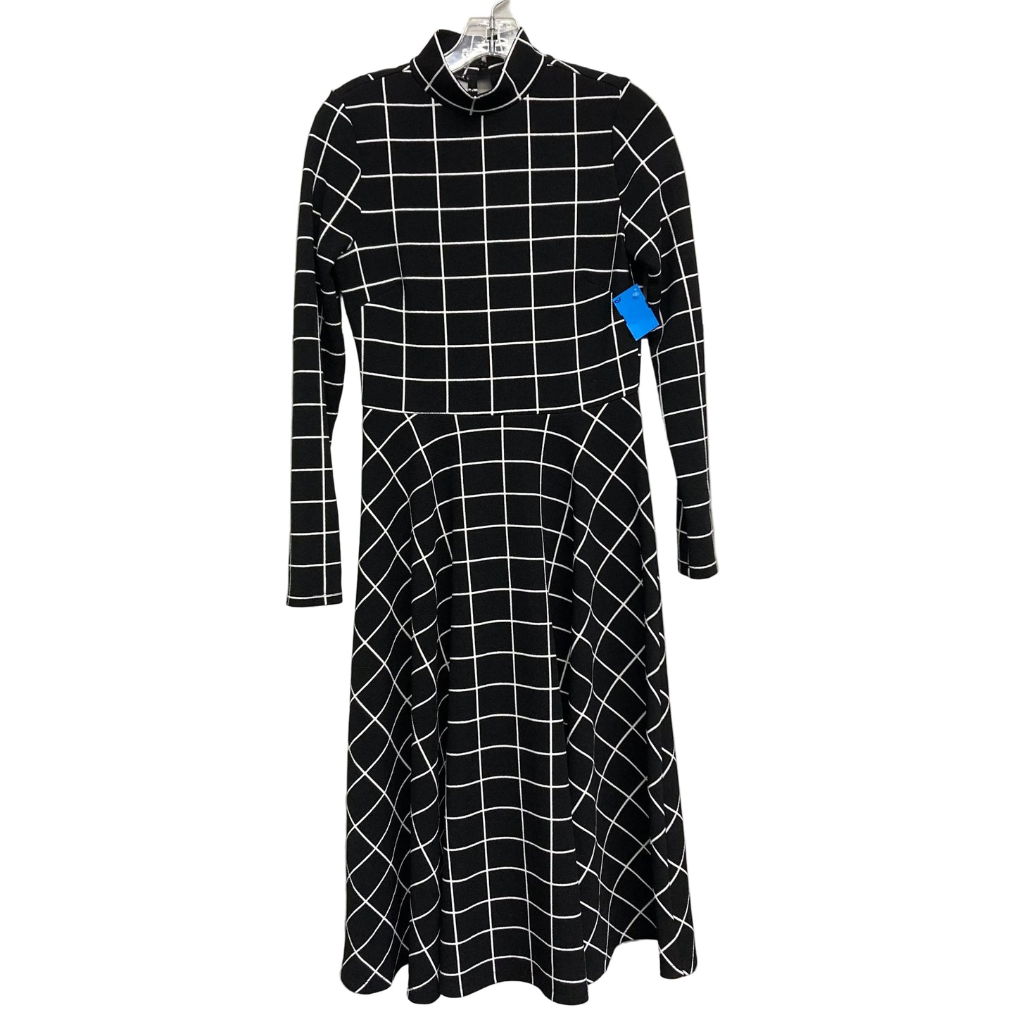 Dress Work By Shein In Black & White, Size:M