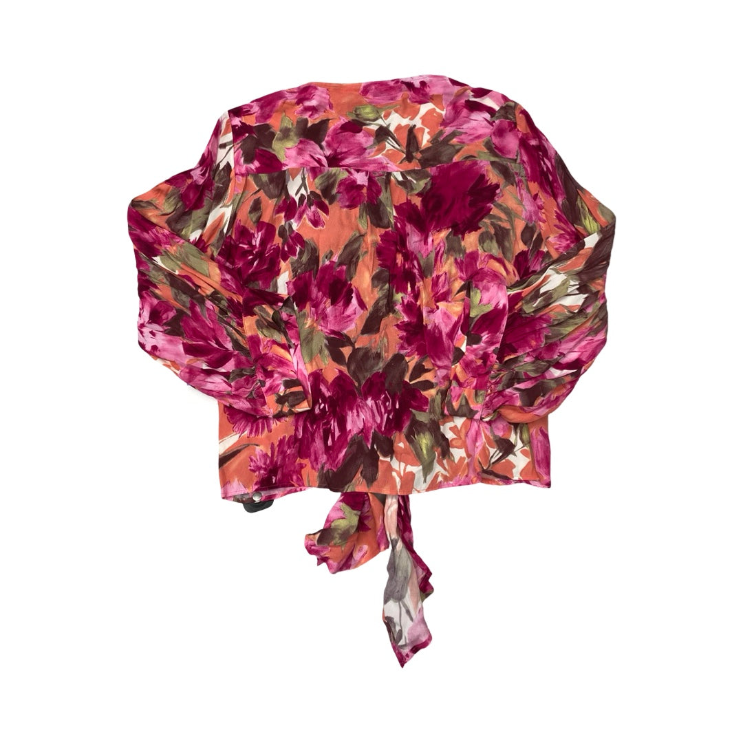 Top 3/4 Sleeve By Karen Kane In Multi, Size:Xl
