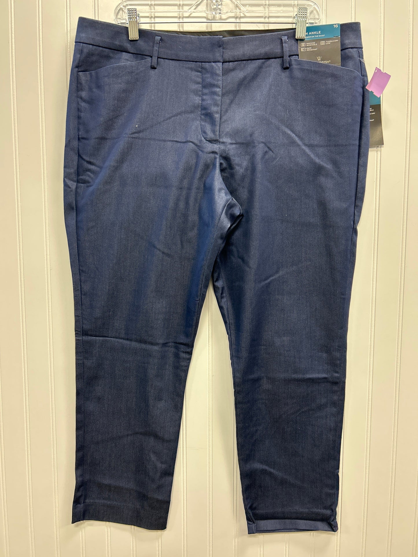 Pants Dress By Worthington In Blue, Size:16