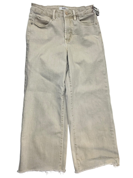 Jeans Cropped By Oat In Tan, Size:0