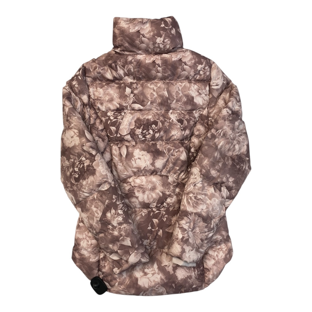 Coat Puffer & Quilted By Athleta In Floral Print, Size:Xxs