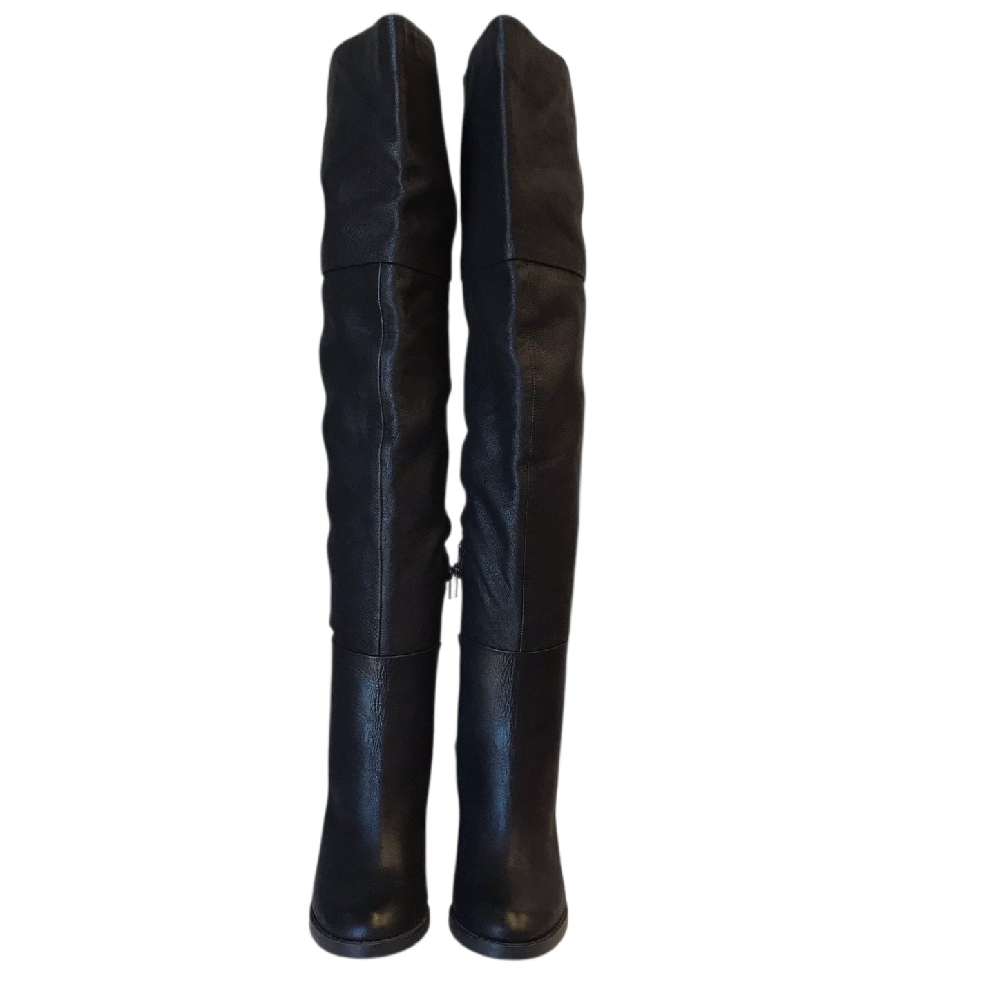 Boots Knee Heels By Aldo In Black, Size:6.5