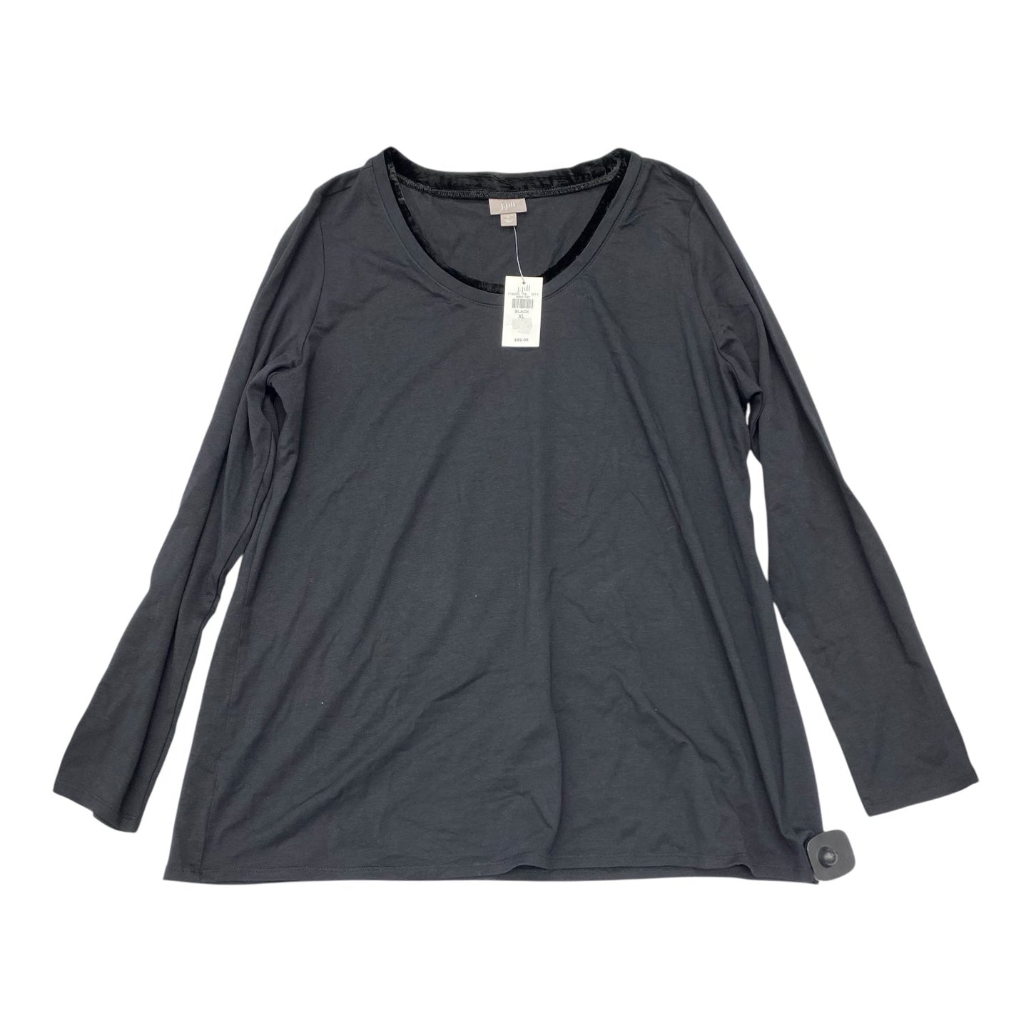 Top Ls By J. Jill In Black, Size:Xl