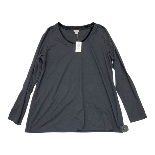 Top Ls By J. Jill In Black, Size:Xl
