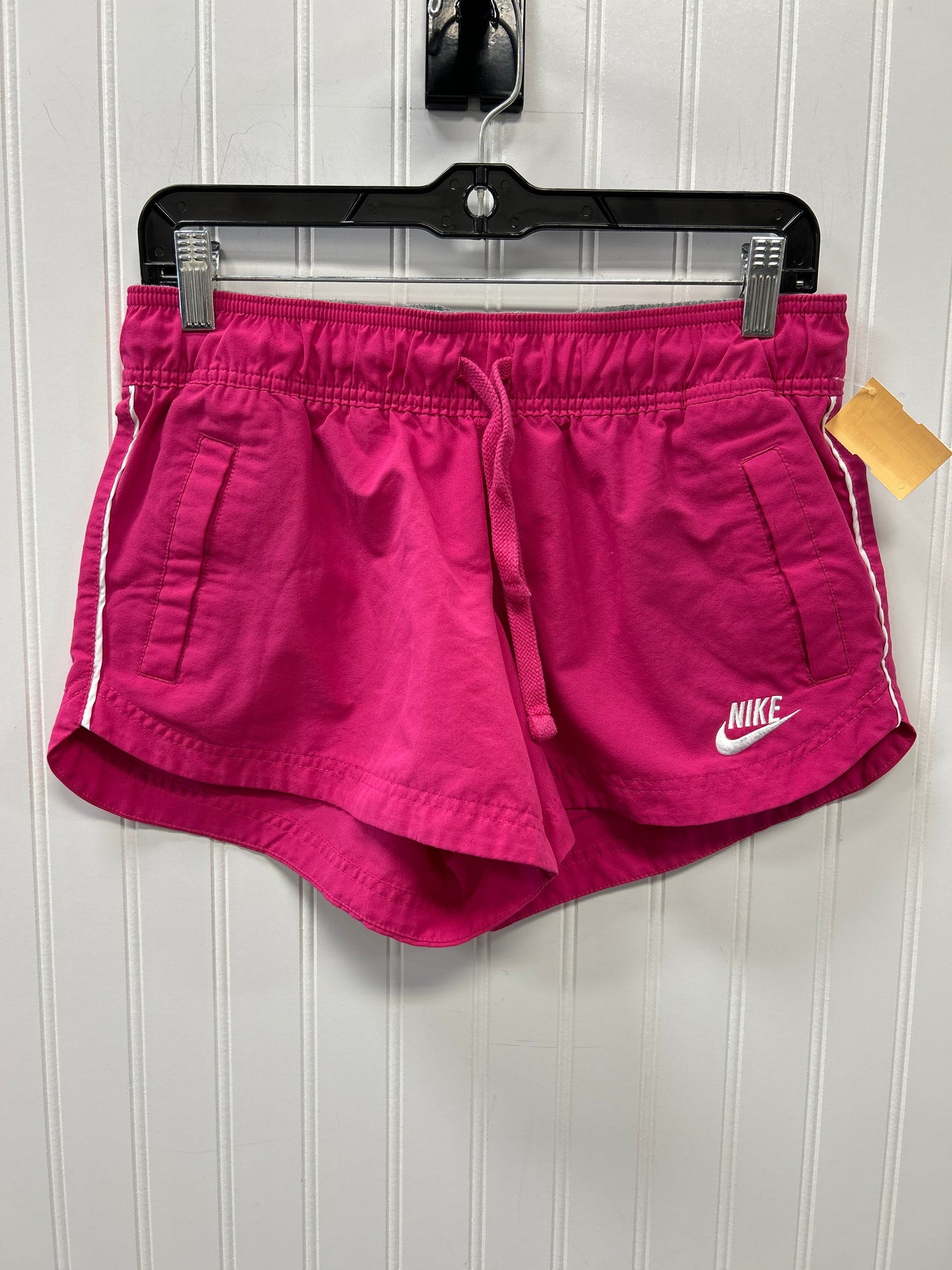 Athletic Shorts By Nike Apparel In Pink, Size:M