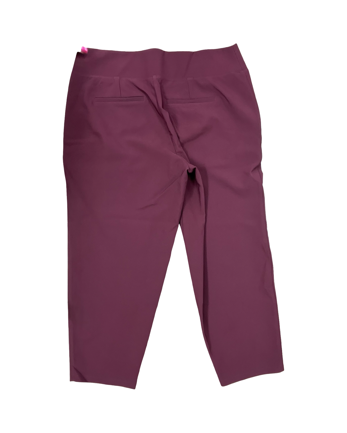 Pants Dress By Nine West In Maroon, Size:18