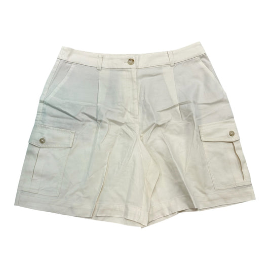 Shorts By Loft In Cream, Size:12