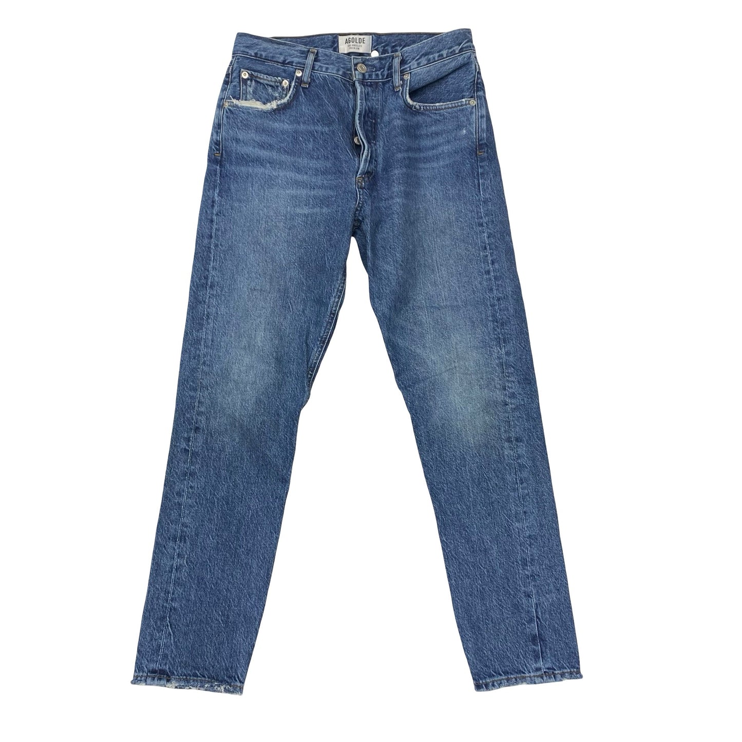 Jeans Boyfriend By Agolde In Blue, Size:4
