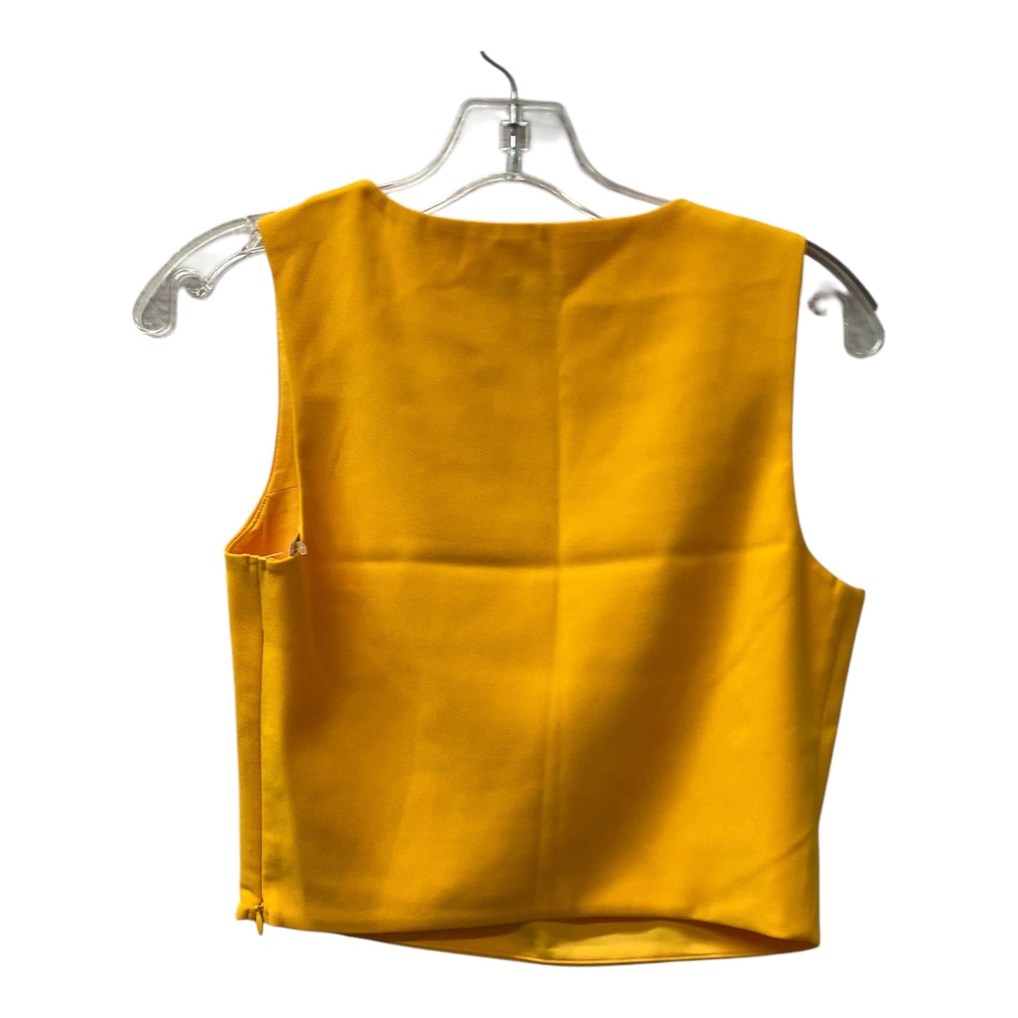 Top Sleeveless By Express In Yellow, Size:S