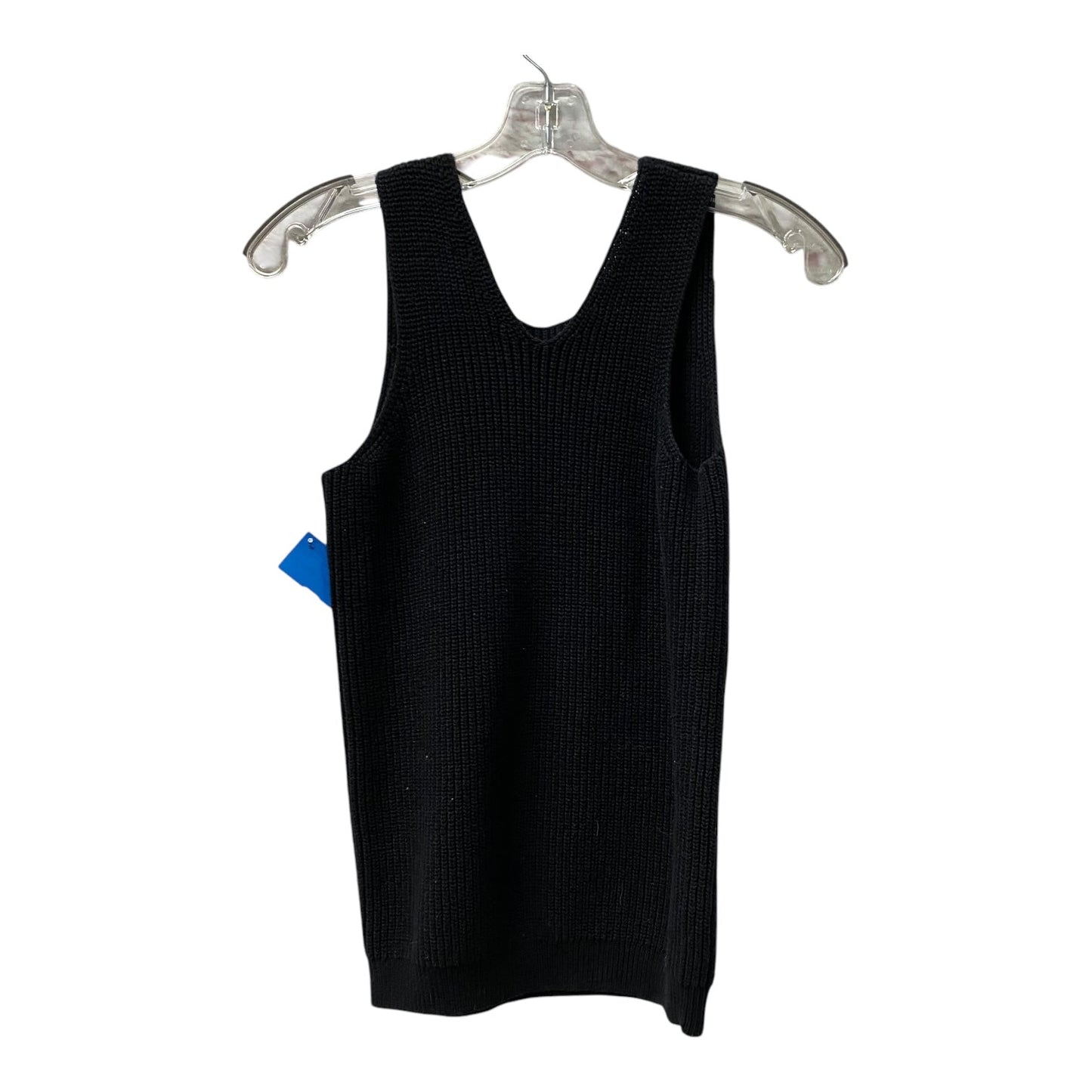 Top Sleeveless By Loft In Black, Size:S