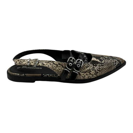 Shoes Flats By No Boundaries In Snakeskin Print, Size:8