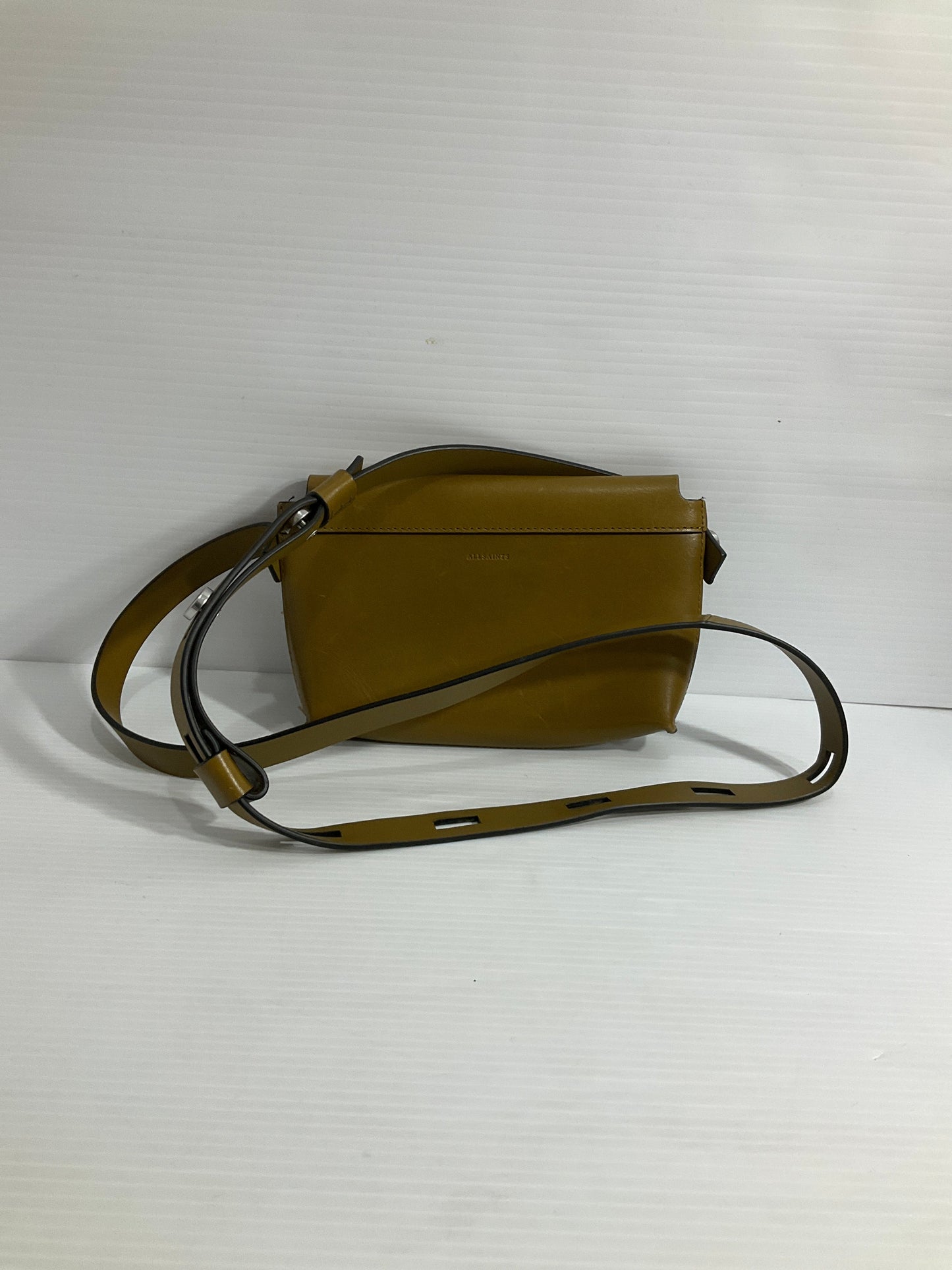 Crossbody Designer By All Saints In Green, Size:Small