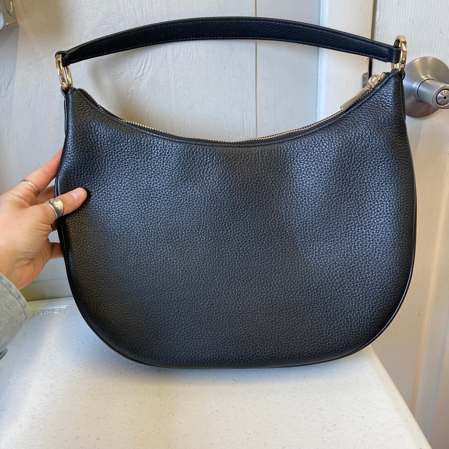 Handbag Designer By Kate Spade In Black, Size:Large