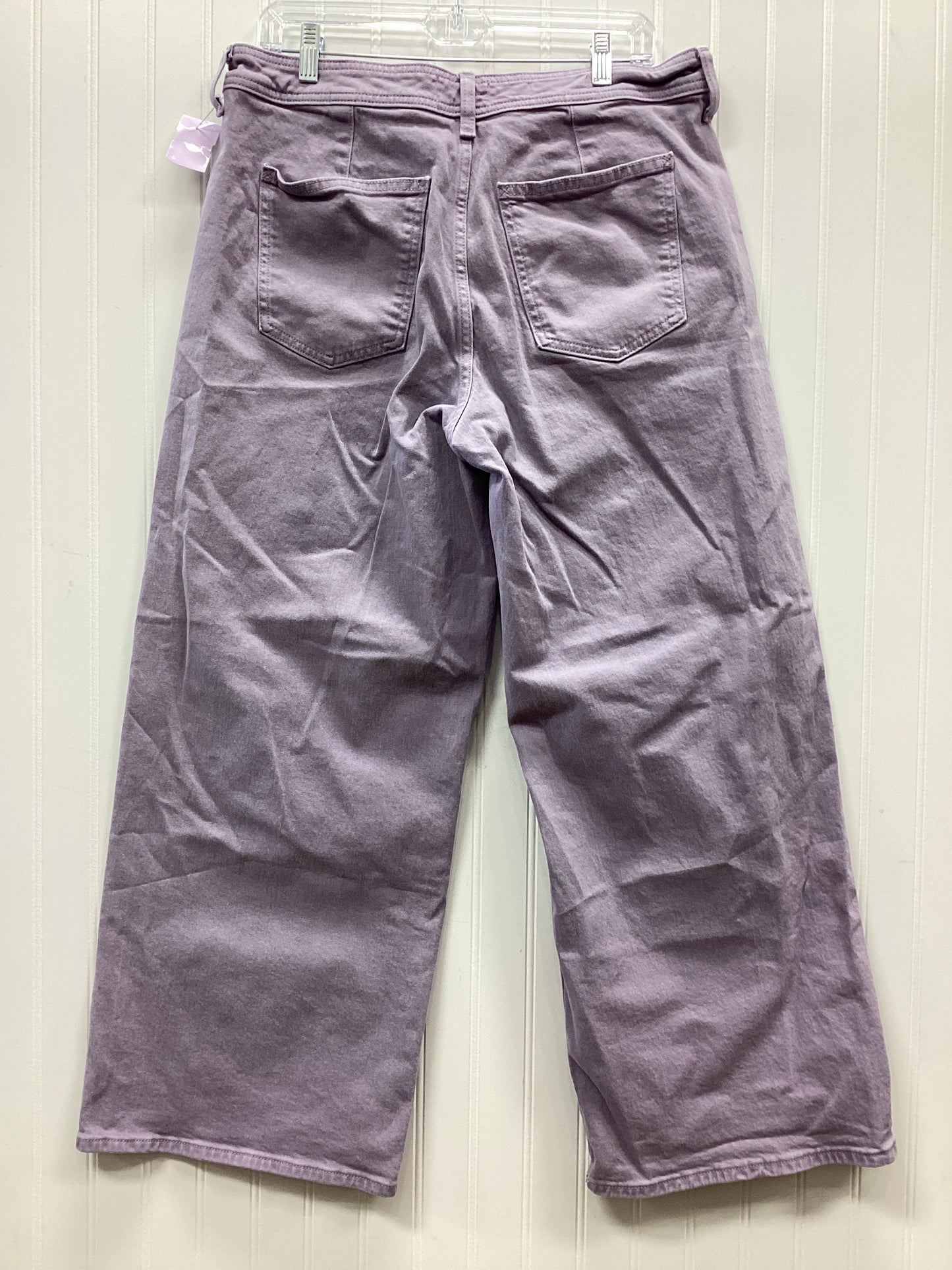 Jeans Wide Leg By Universal Thread In Purple, Size:14