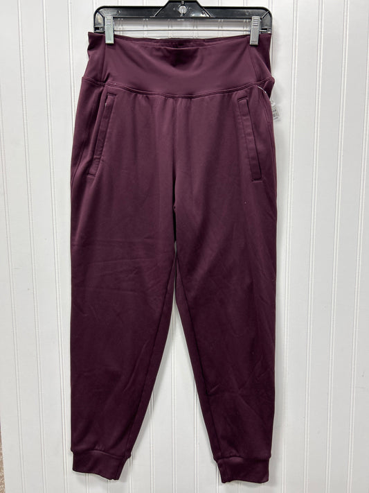Athletic Pants By Athleta In Purple, Size:M