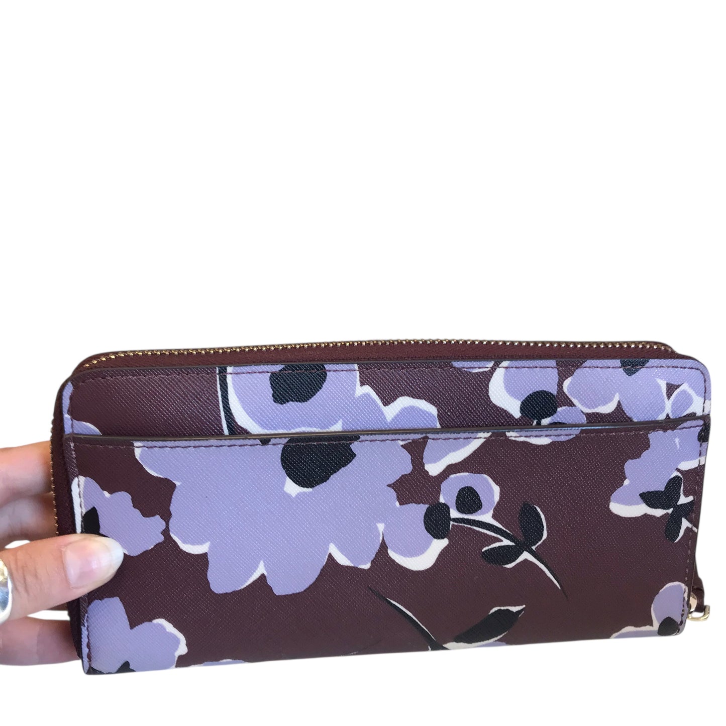 Wallet Designer By Kate Spade In Floral Print, Size:Medium