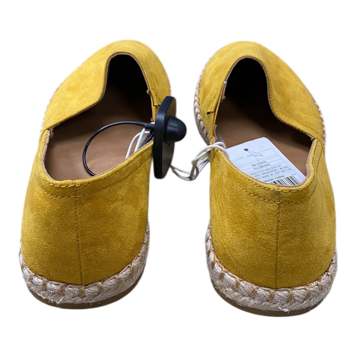 Shoes Flats By A New Day In Yellow, Size:7.5