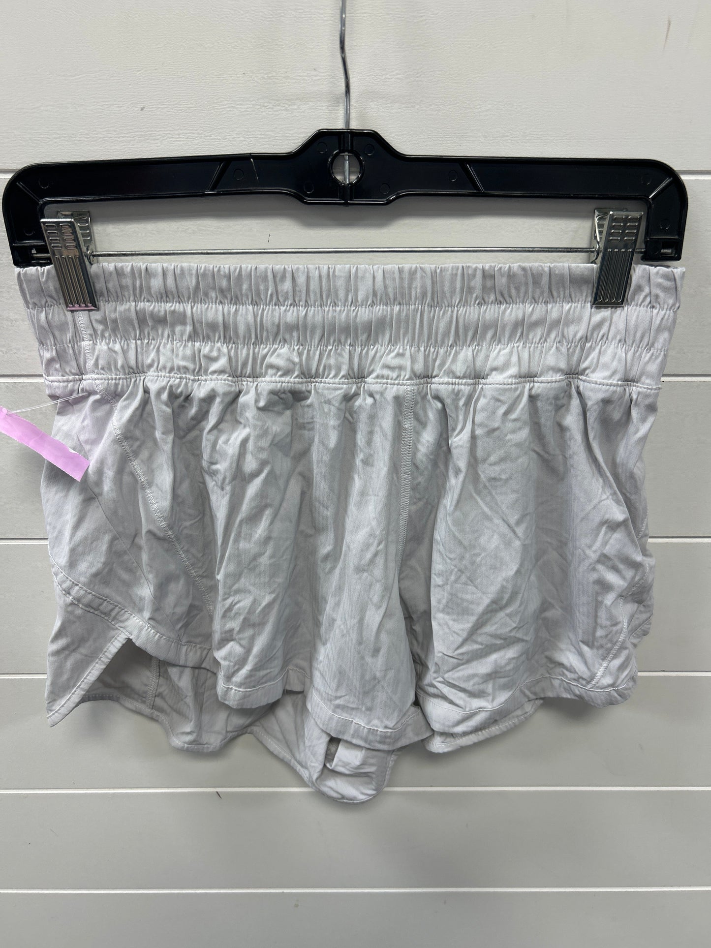 Athletic Shorts By Lululemon In White, Size:8