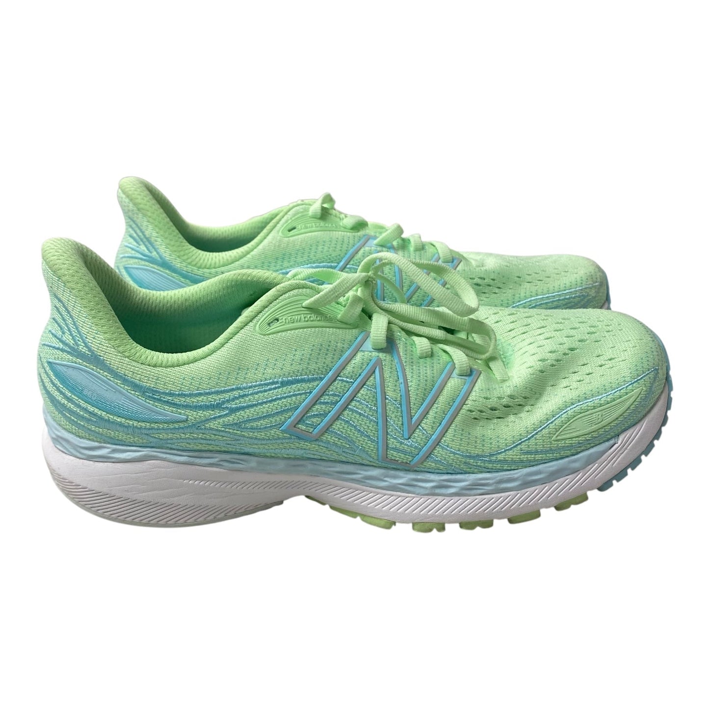 SHOES ATHLETIC by NEW BALANCE In GREEN, Size: 9.5