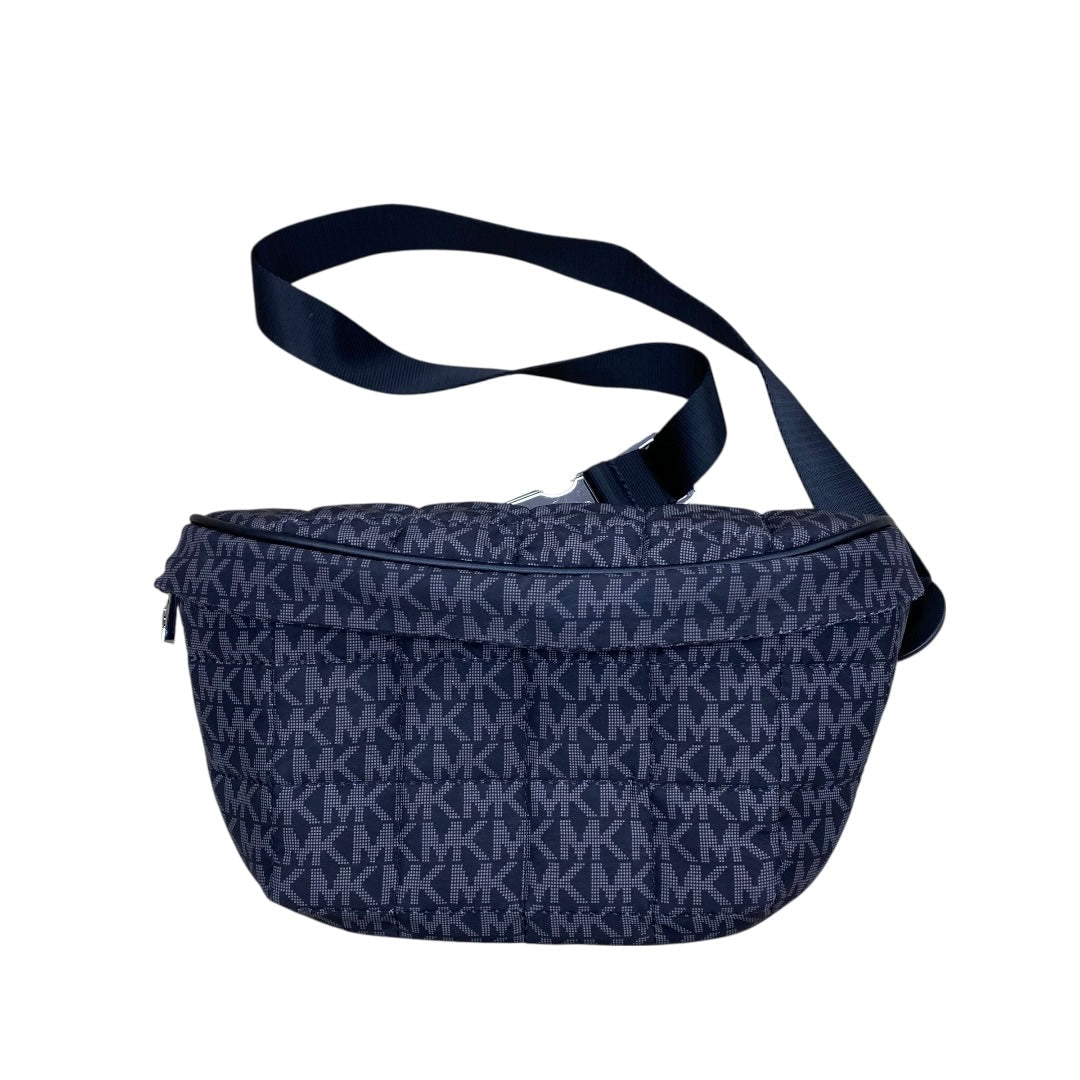 Belt Bag Designer By Michael Kors In Black & Grey, Size:Small