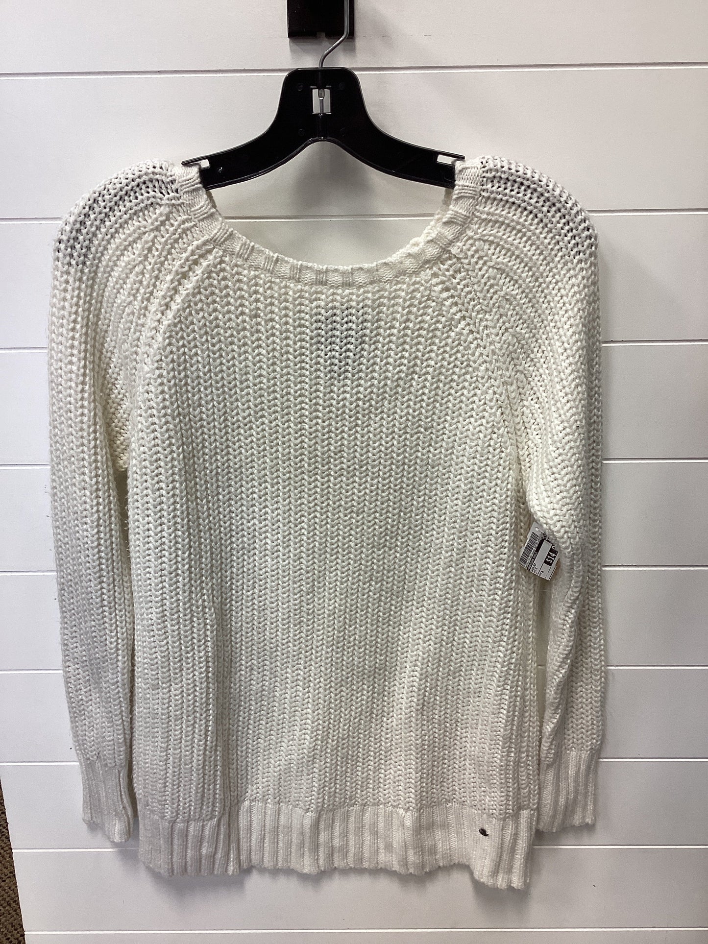 Sweater By American Eagle In White, Size:M