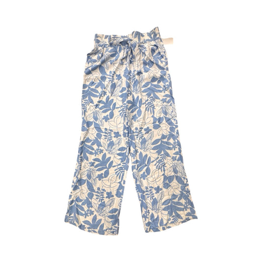 Pants Linen By Sienna Sky In Blue & White, Size:L