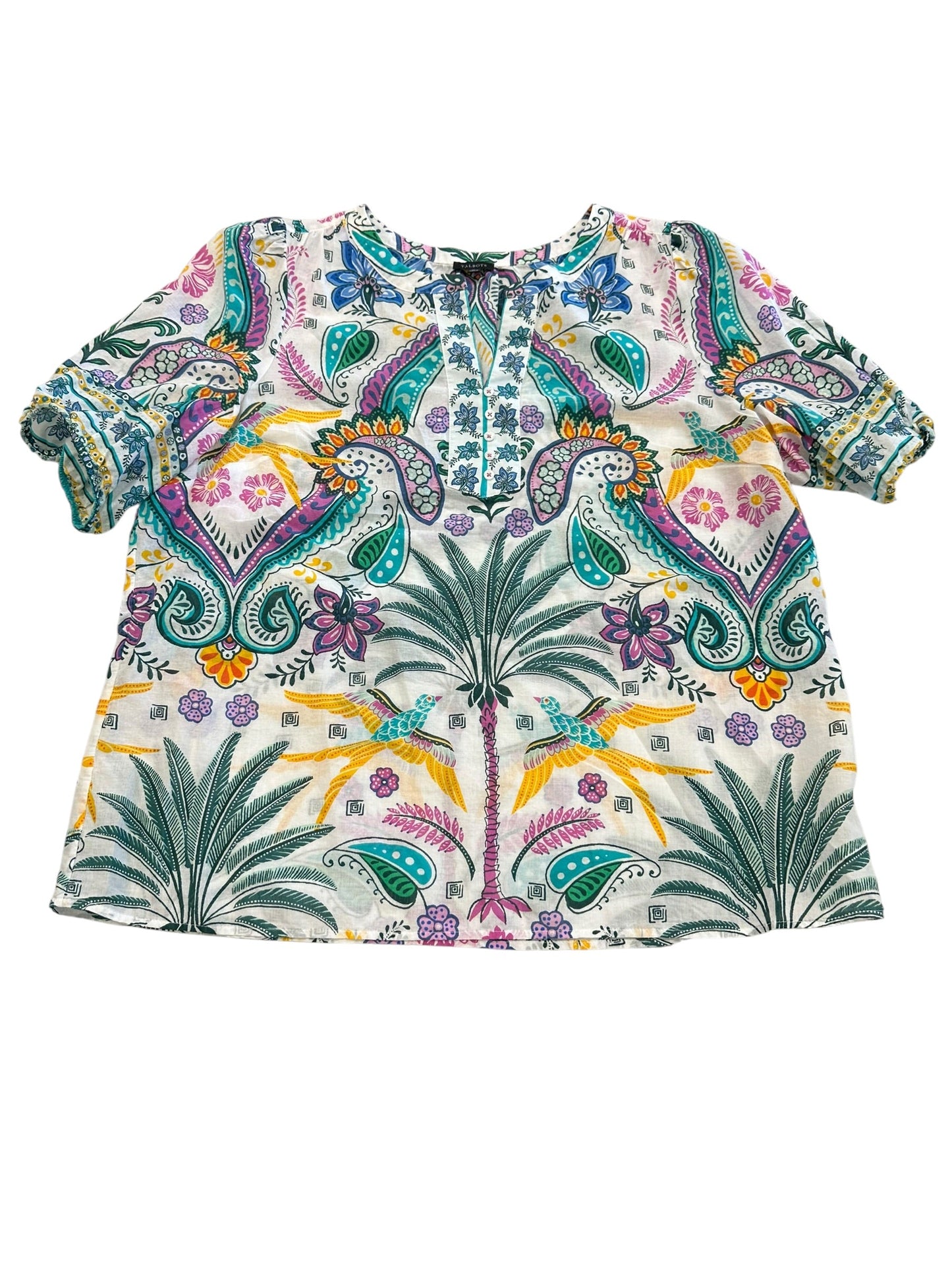 Top Ss By Talbots In Multi, Size:Xl