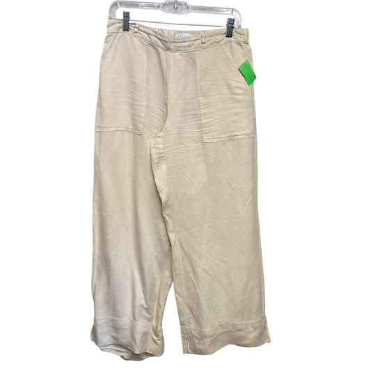 Pants Cropped By Calypso St Barth In Beige, Size:6
