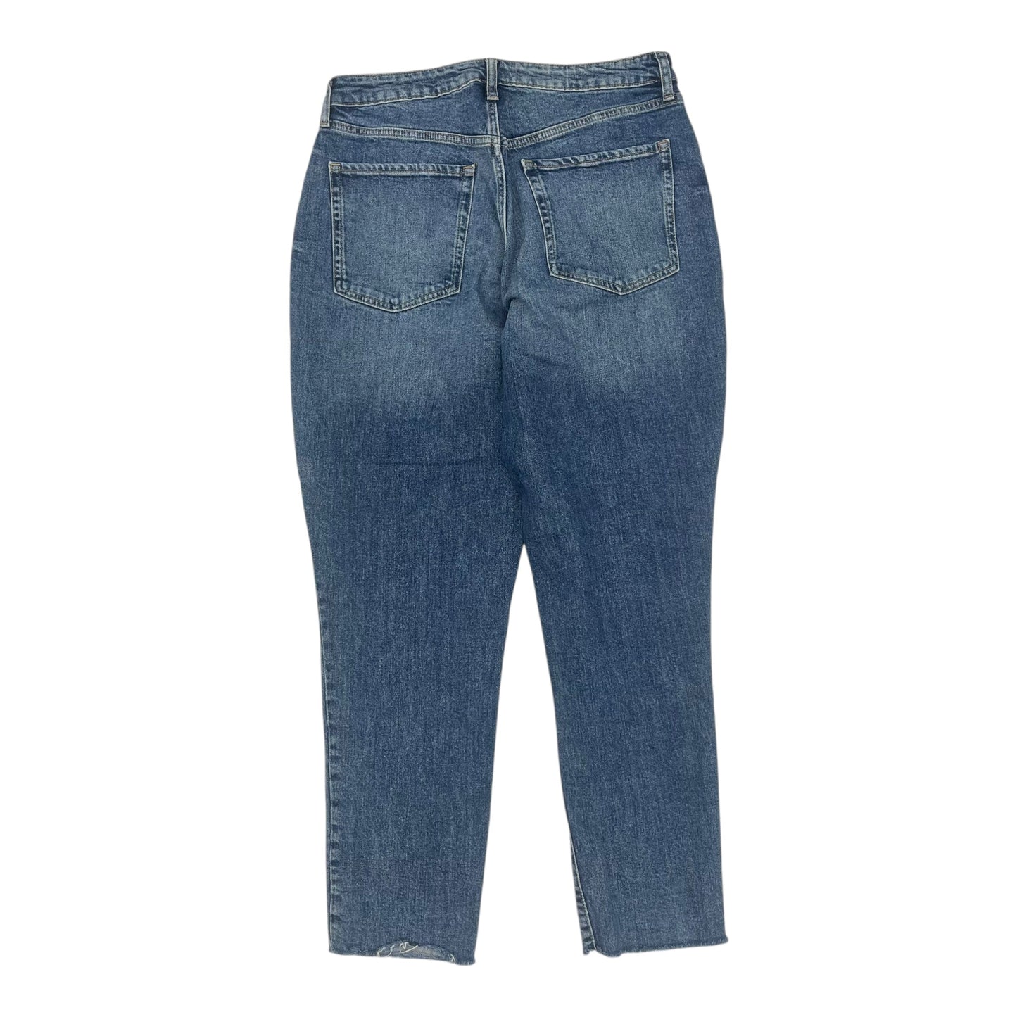 Jeans Straight By Old Navy In Blue Denim, Size:14