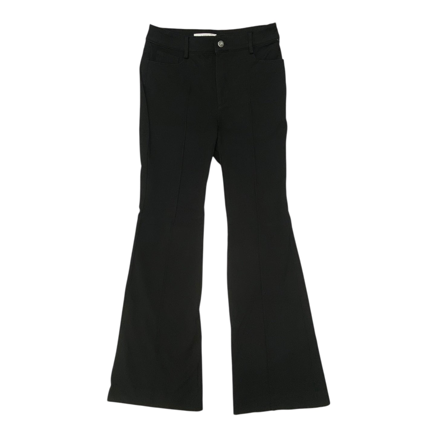 Jeans Flared By Loft In Black, Size:0
