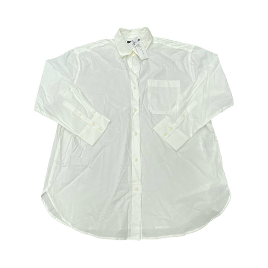 Top Ls By Banana Republic In White, Size:M