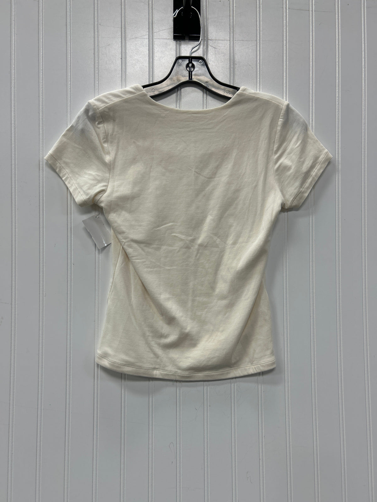 Top Ss By Tahari In Cream, Size:Xs