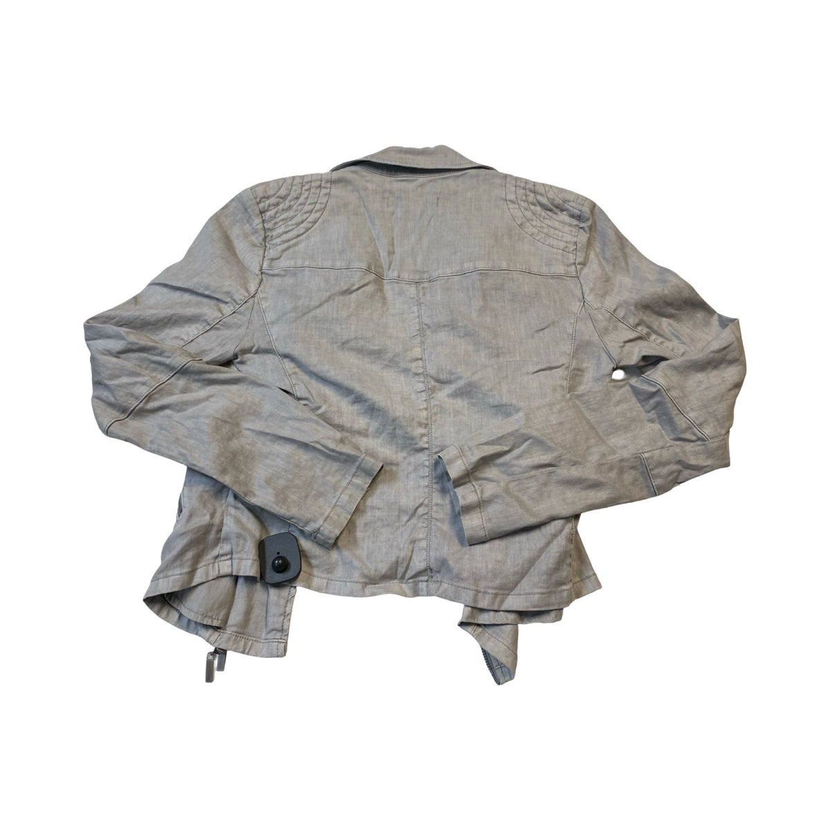 Jacket Moto By Level 99 In Grey, Size:S