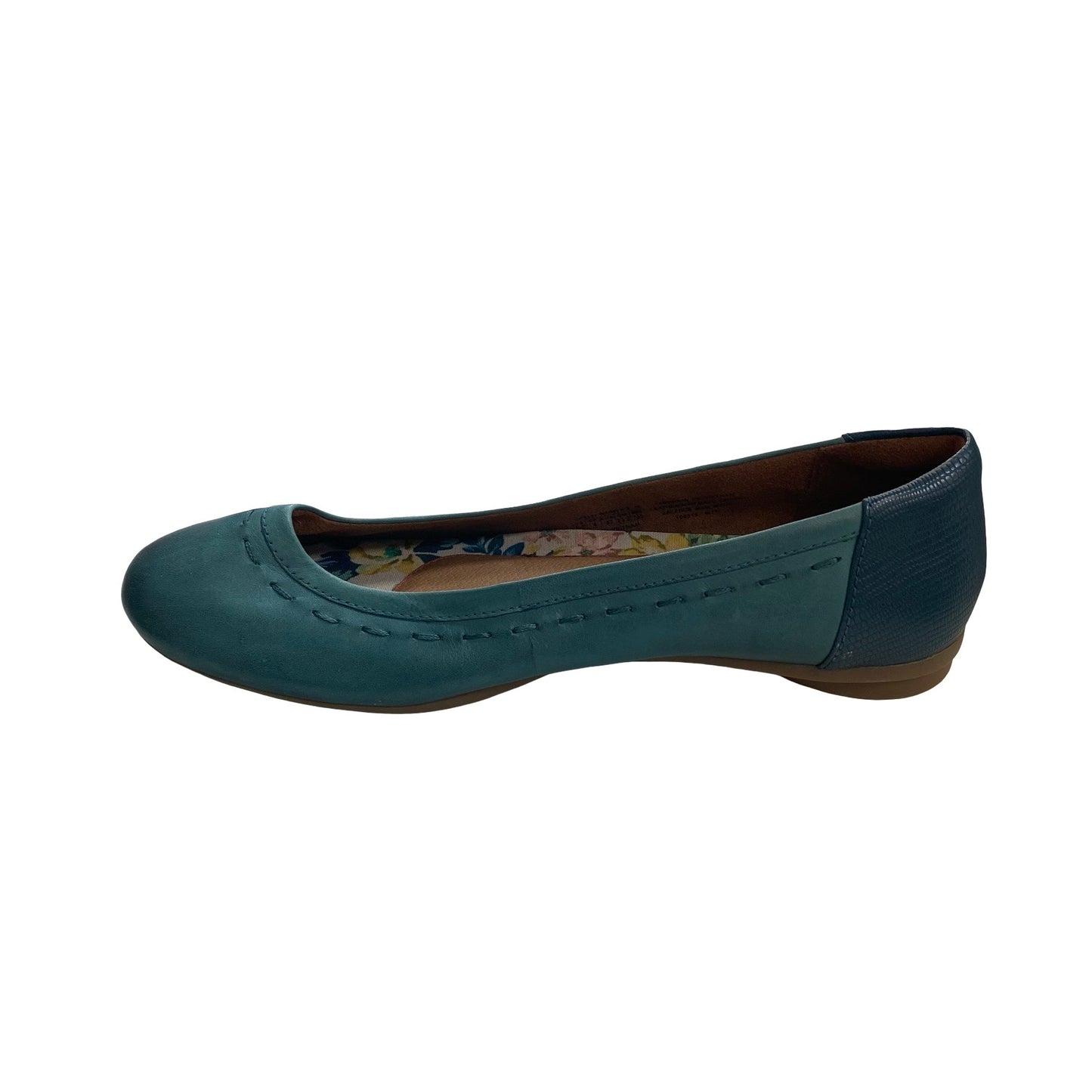 Shoes Flats By Cobb Hill In Teal, Size:6.5