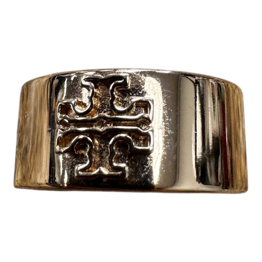 Ring Designer By Tory Burch In Gold, Size:8