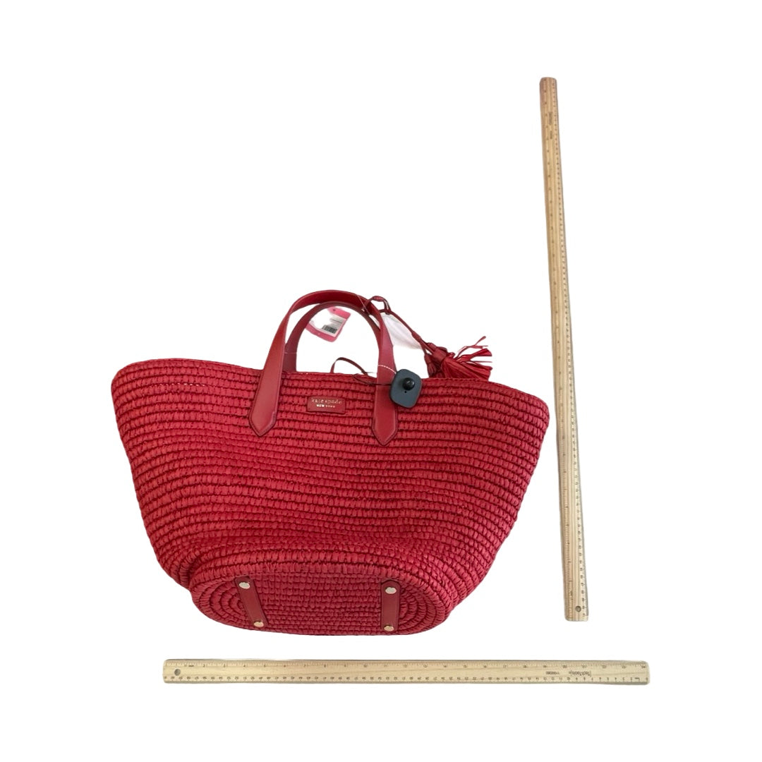 Handbag Designer By Kate Spade In Red, Size:Large
