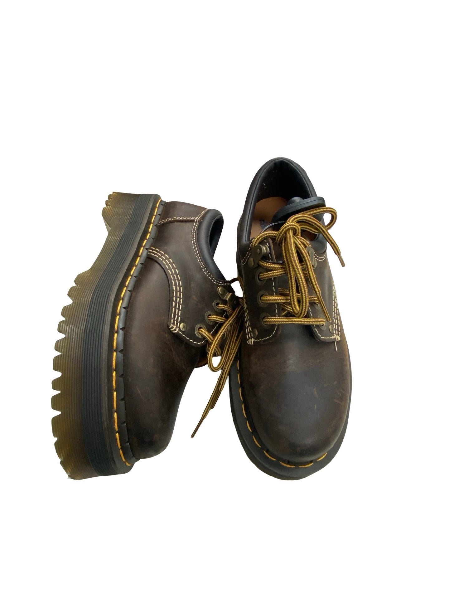 Boots Designer By Dr Martens In Brown, Size:7