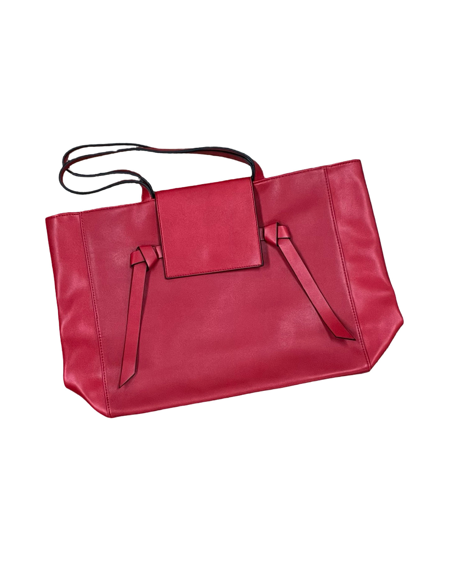 Tote By Clothes Mentor In Red, Size:Large